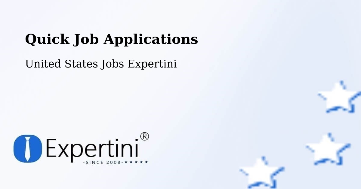 Quick Job Applications - United States Jobs Expertini